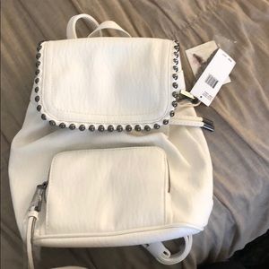 WHITE BACKPACK